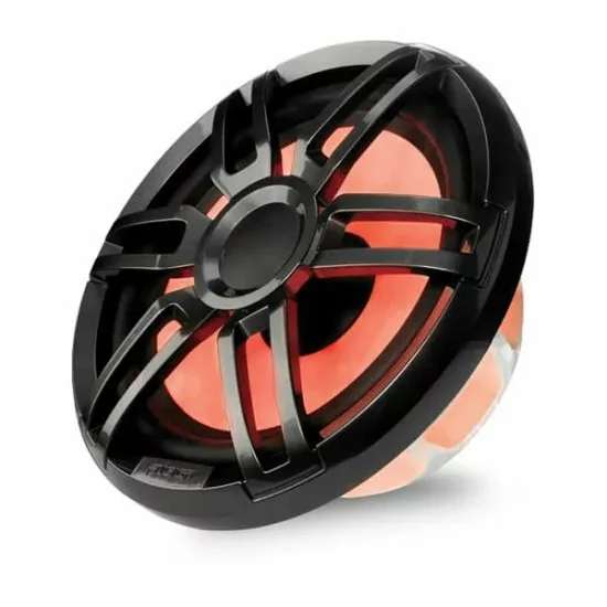 Fusion XS-SL10SPGW Subwoofer Deportivo De 10 Pulgadas LED Gris Y Blanco