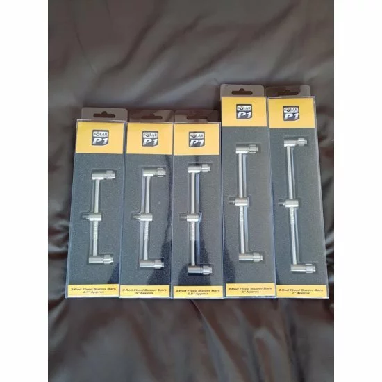 Solar Tackle Barras De Zumbador Fijas De 2 Varillas Solar P1 De 4.5 Pulgadas - Imagen 6