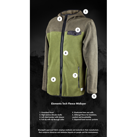 Fortis Eyewear Camiseta Con Media Cremallera Fortis Elements - Imagen 11