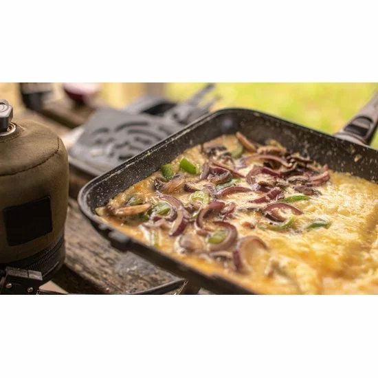 RidgeMonkey Connect Pan & Griddle XXL Granite Edition - Imagen 12