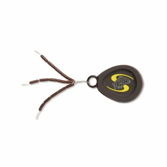 Carp Spirit Tungsten Hooklink Pesos Marrón Estándar - 15 Piezas