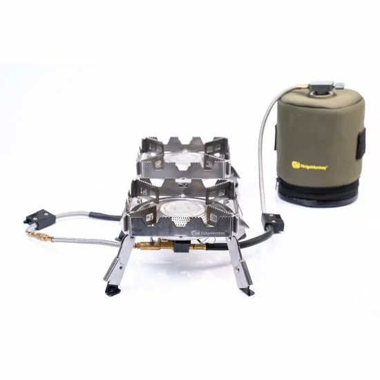 Ridgemonkey Quad Stove Pro - Estufa Dual Portátil - Imagen 5