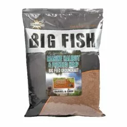 DYNAMITE BAITS Dynamite Big Fish Marine Halibut Y Frenzied Hempseed Groundbait