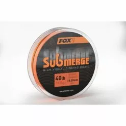 Trenza De Hundimiento Fox Submerge High Visual Naranja Brillante 40 Lb 300 M