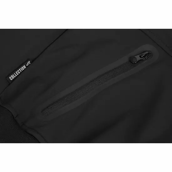 Fox Collection Sudadera Con Capucha Negra Y Naranja - Imagen 5