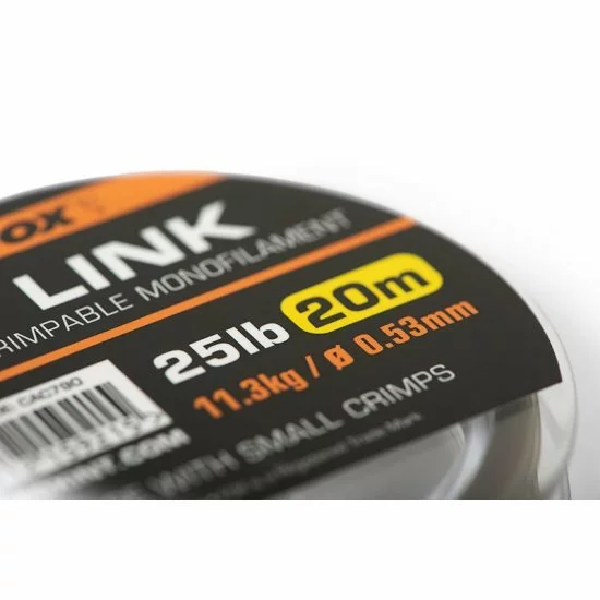 Monofilamento Crimpable Fox Edges Link 20m 0.64mm - Imagen 2