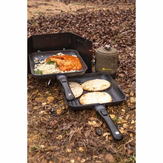 RidgeMonkey Connect Pan & Griddle XXL Granite Edition - Imagen 14