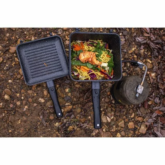 RidgeMonkey Connect Deep Pan & Griddle XL Granite Edition - Imagen 11