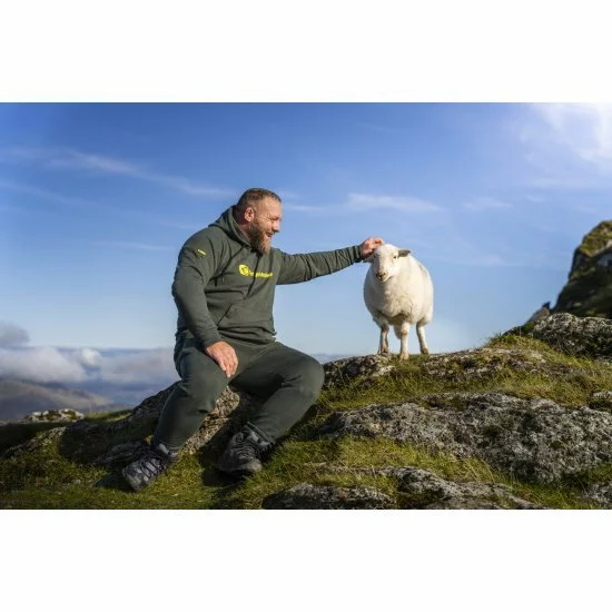 RidgeMonkey APEarel Joggers De Peso Pesado Verde - Imagen 5