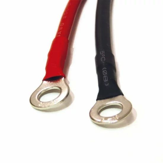 Jarocells Anderson SB50 Rojo (36V) A Terminal De Anillo De 8 Mm 8AWG (0,3 M) - Imagen 2