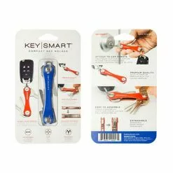 Llavero Compacto KeySmart Azul Almeja