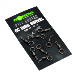Korda PTFE QC Anillo Giratorio Tamaño 11 (8 Uds)
