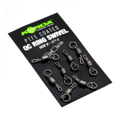 Korda PTFE QC Anillo Giratorio Tamaño 8 (8 Uds)