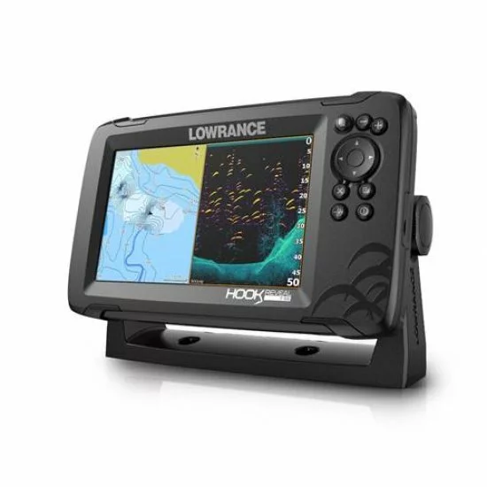 Lowrance Hook Reveal 7 Con Transductor CHIRP 50-200 HDI - Imagen 3