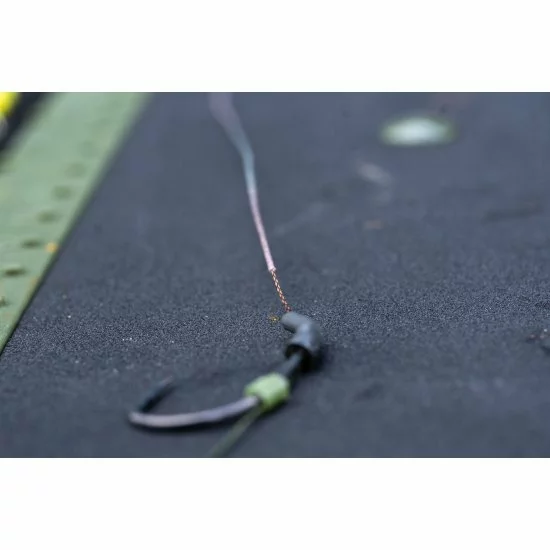 RidgeMonkey Connexion CamoX Eslabón De Gancho Con Revestimiento Suave De 35 Libras - Imagen 5