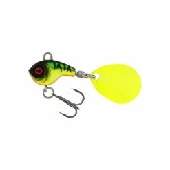 Westin DropBite Tungsten Spin Tail Jig 1.8cm 9g Firetiger