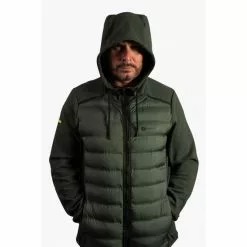 RidgeMonkey APEarel Heavyweight Chaqueta Con Cremallera Verde