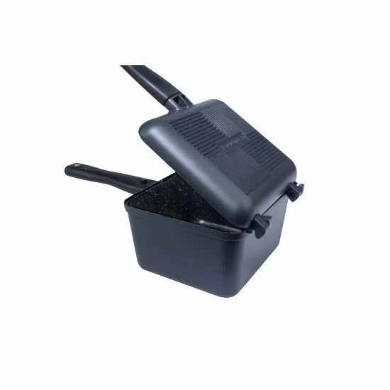 RidgeMonkey Connect Deep Pan & Griddle Standard Granite Edition - Imagen 2