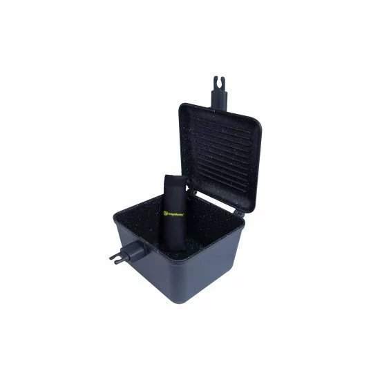 RidgeMonkey Connect Deep Pan & Griddle XL Granite Edition - Imagen 7