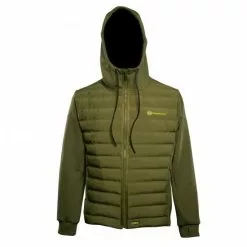RidgeMonkey APEarel Dropback Heavyweight Zip Jacket Verde