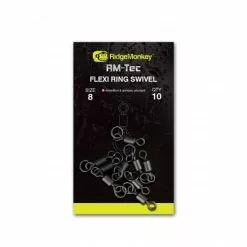 RidgeMonkey RM TEC Flexi Anillo Giratorio Tamaño 8