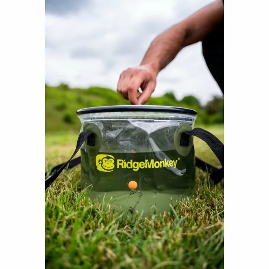 Cubo Plegable RidgeMonkey Perspective De 10 Litros - Imagen 6