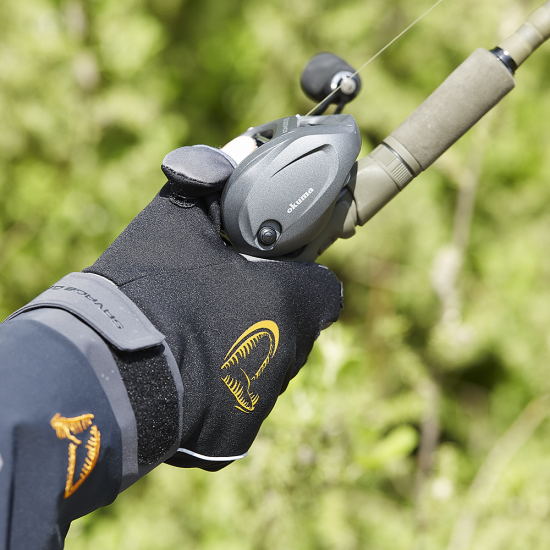 Guante De Invierno Savage Gear Softshell Negro - Imagen 4