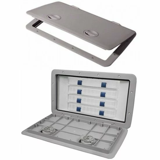 Tempress 13x23 AH Cam Tackle Hatch Gris Oscuro