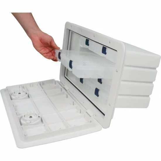 Tempress 13x23 AH Cam Tackle Hatch Gris Oscuro - Imagen 3