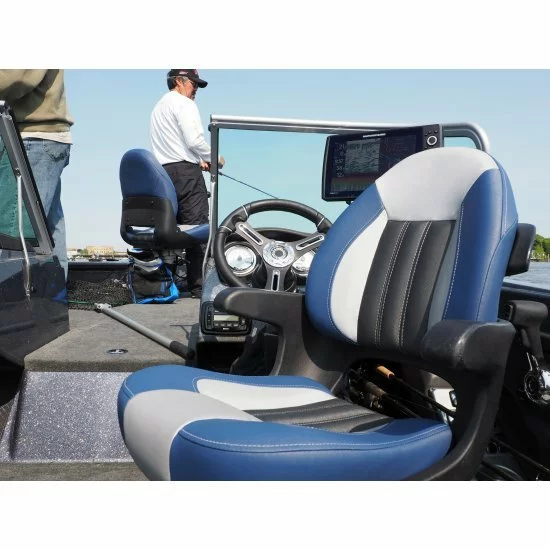 Tempress Probax Captains Boat Seat Charcoal Grey Carbon - Imagen 6