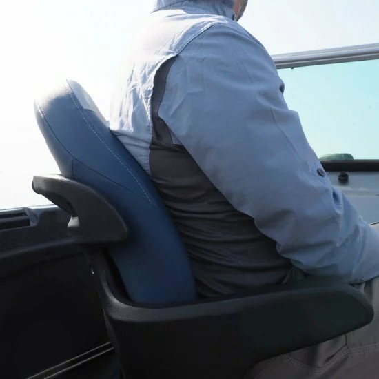 Tempress Probax Captains Boat Seat Charcoal Grey Carbon - Imagen 7