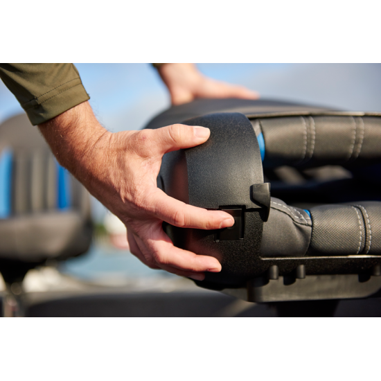 Tempress Probax Orthopaedic Limited Edition Asiento Para Barco Charcoal Blue Carbon - Imagen 4